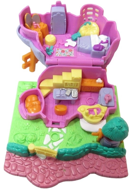 1994 Polly Pocket Rabbit House - Animal Wonderland Collection